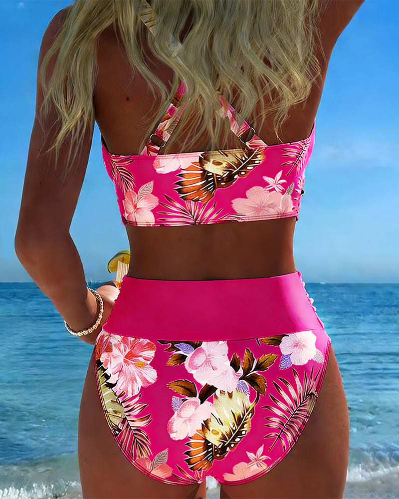 Bikini floral elegante