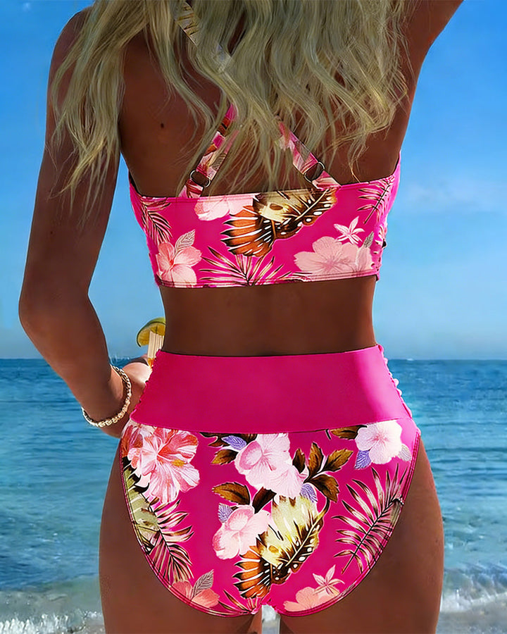 Bikini floral elegante