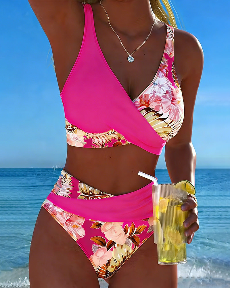 Bikini floral elegante