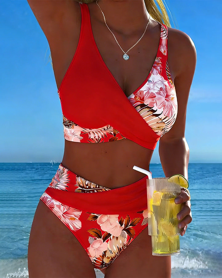 Bikini floral elegante