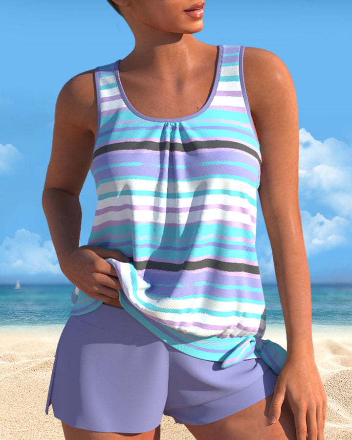 Tankini de estilo marinero