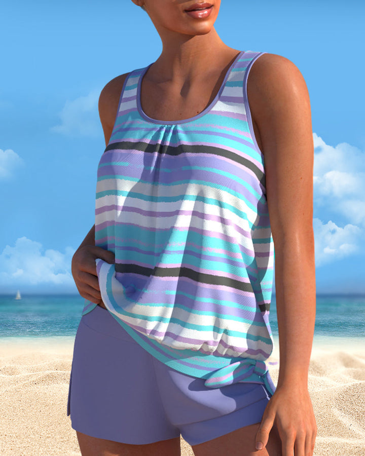 Tankini de estilo marinero