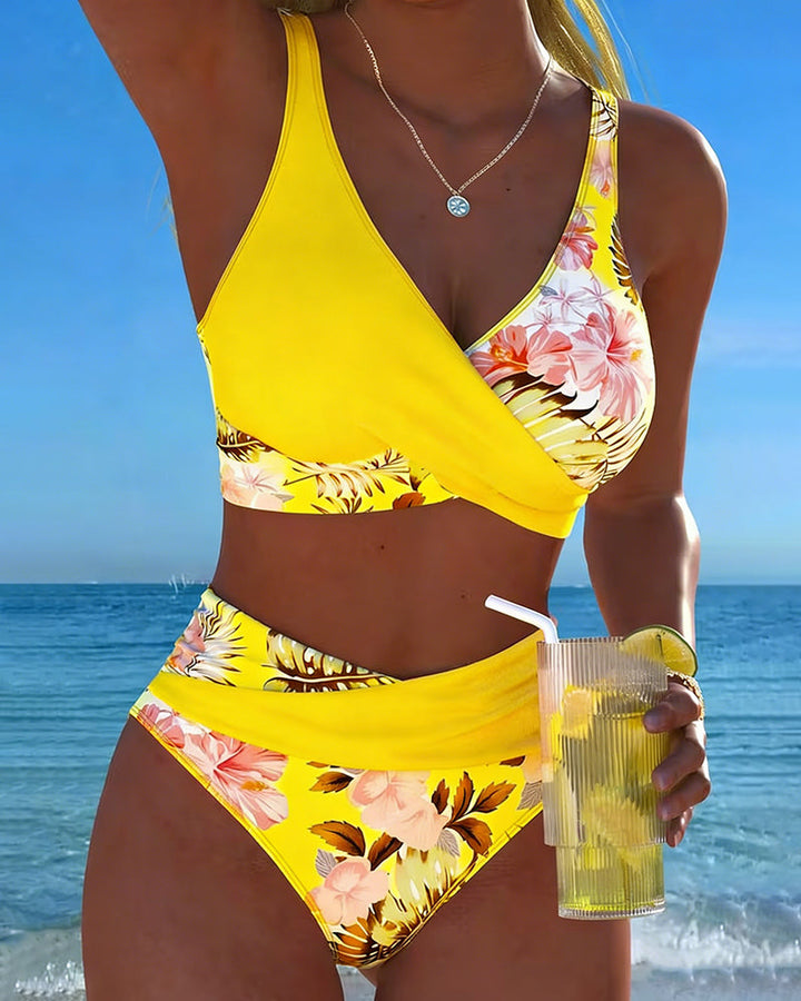 Bikini floral elegante