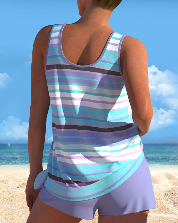 Tankini de estilo marinero