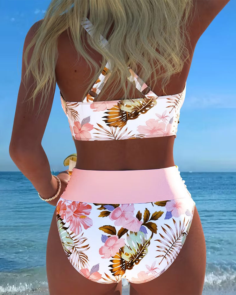 Bikini floral elegante
