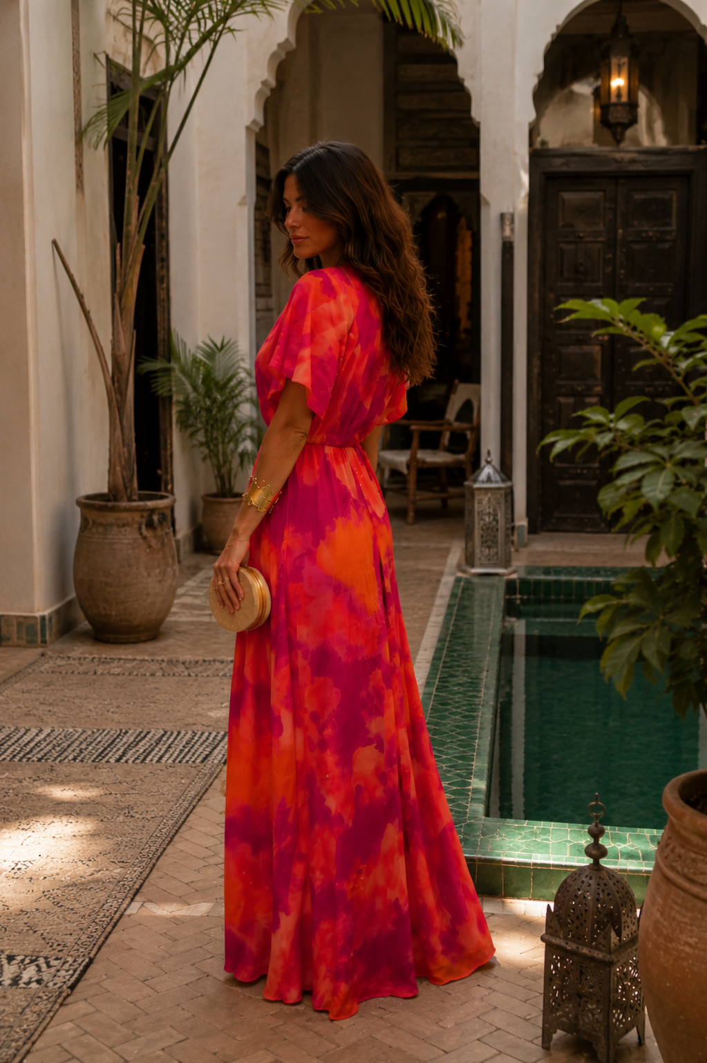 Vestido Brillo del Atardecer