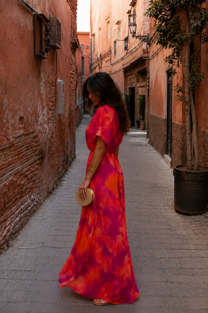 Vestido Brillo del Atardecer
