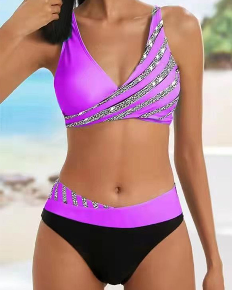 Mona | Bikini estampado estilo bohemio