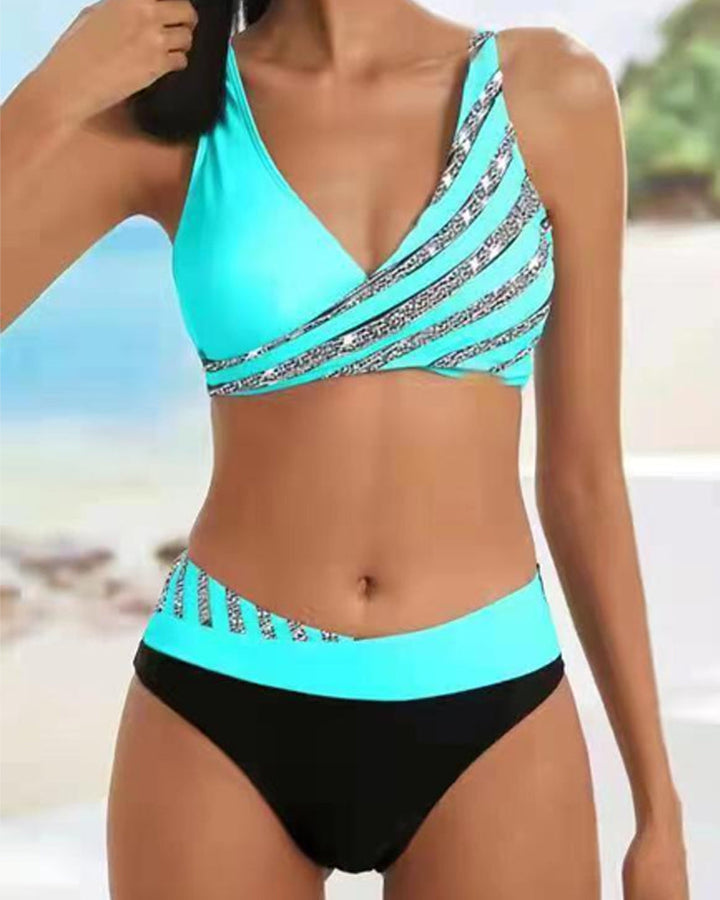 Mona | Bikini estampado estilo bohemio