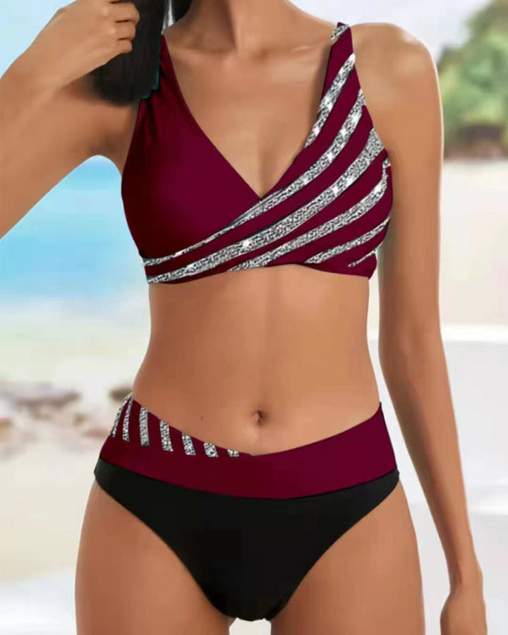 Mona | Bikini estampado estilo bohemio