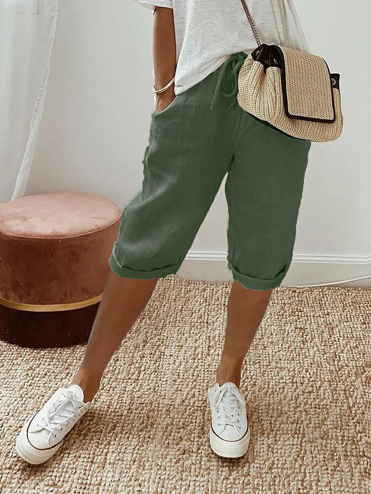 Valentina Marbella® | Pantalón de lino casual