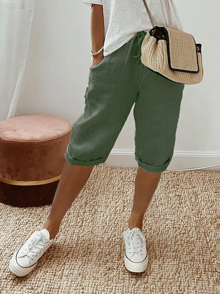 Valentina Marbella® | Pantalón de lino casual