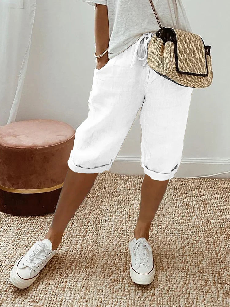 Valentina Marbella® | Pantalón de lino casual