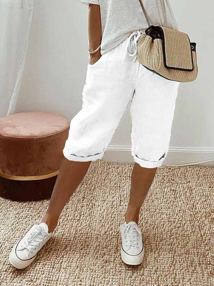 Valentina Marbella® | Pantalón de lino casual