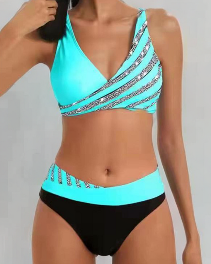 Mona | Bikini estampado estilo bohemio