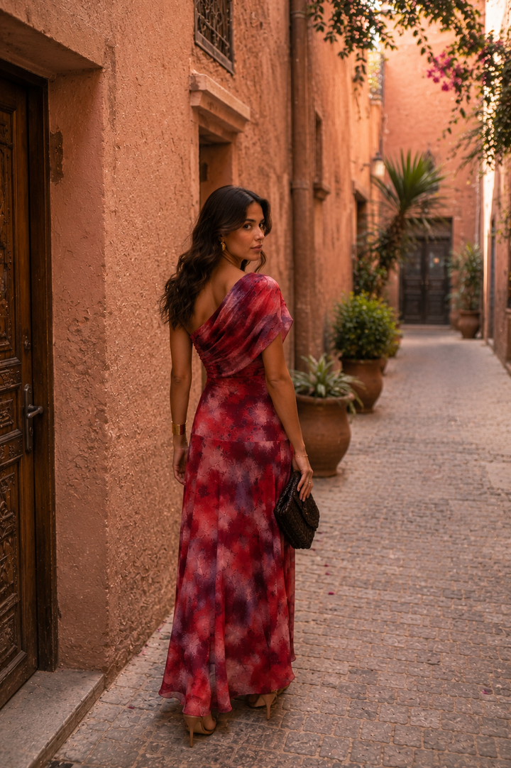 Vestido Toledo en Rojo | EDICIÓN LIMITADA