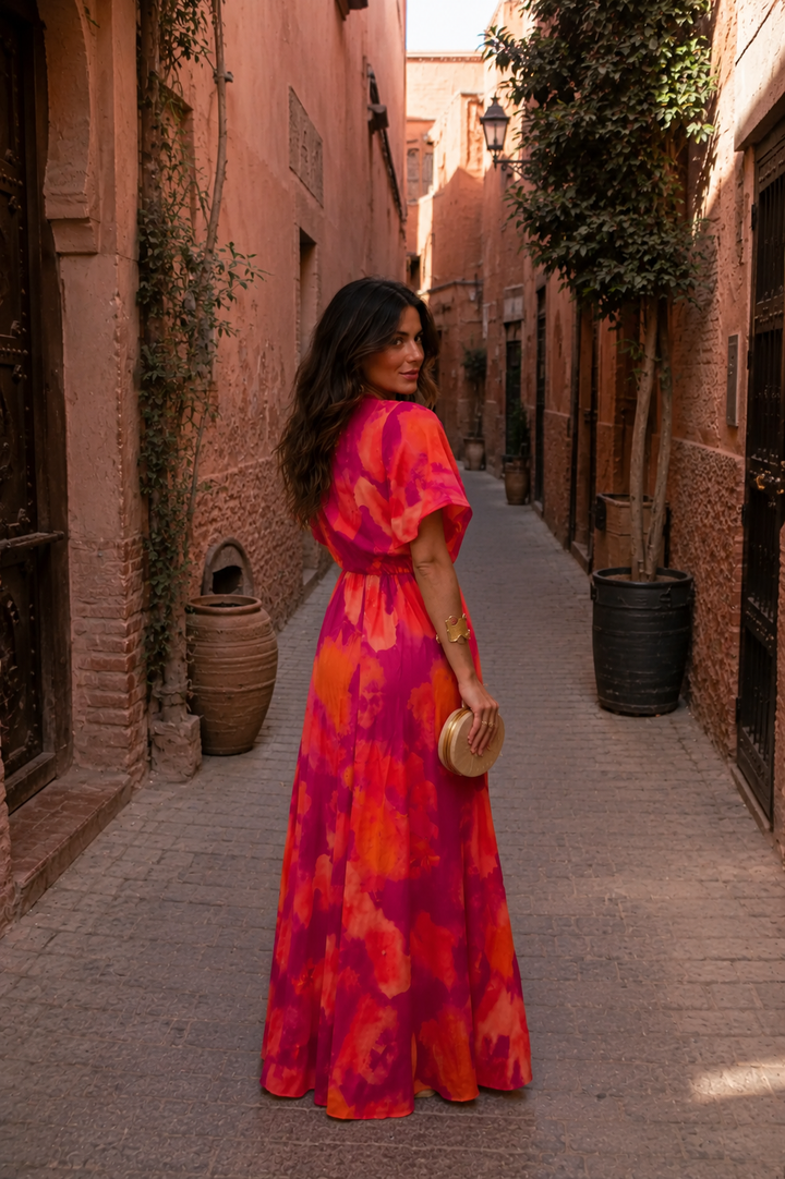 Vestido Brillo del Atardecer