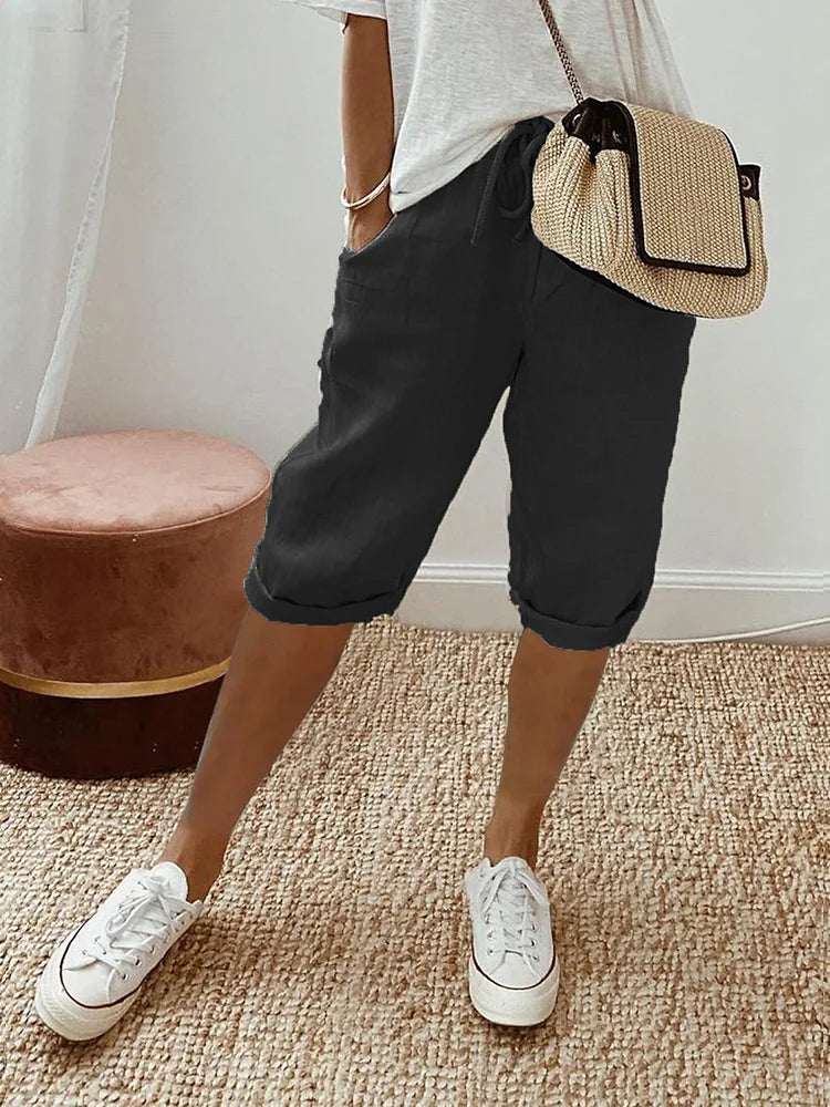 Valentina Marbella® | Pantalón de lino casual