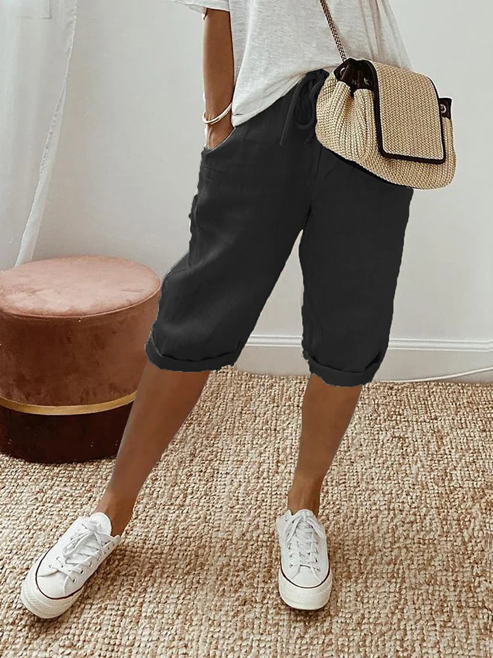 Valentina Marbella® | Pantalón de lino casual