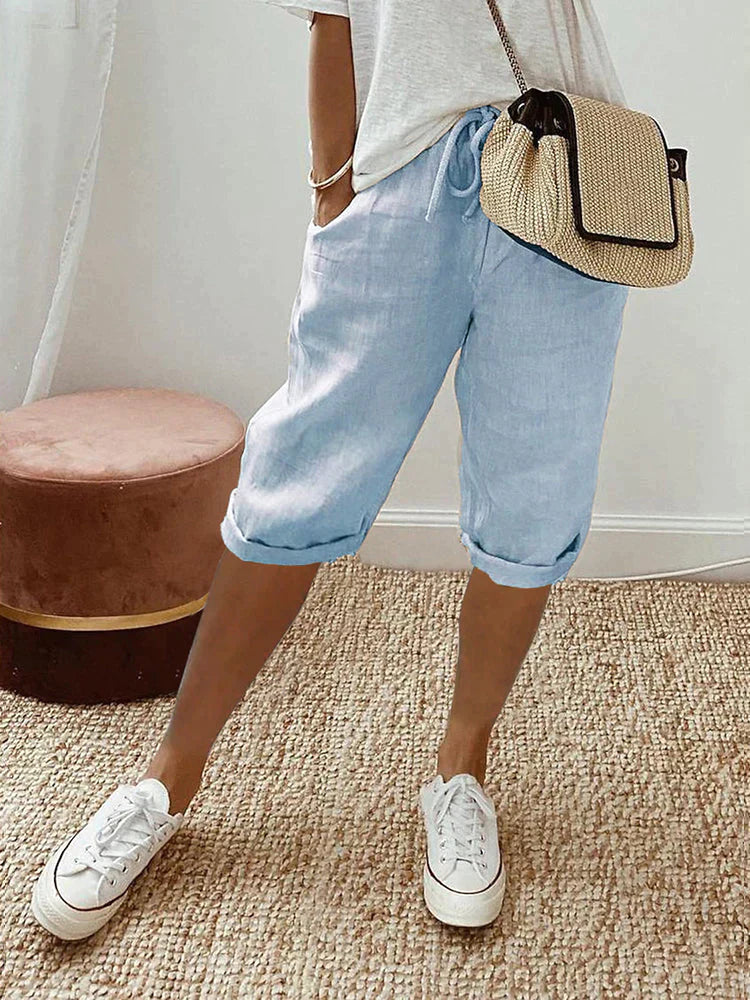 Valentina Marbella® | Pantalón de lino casual