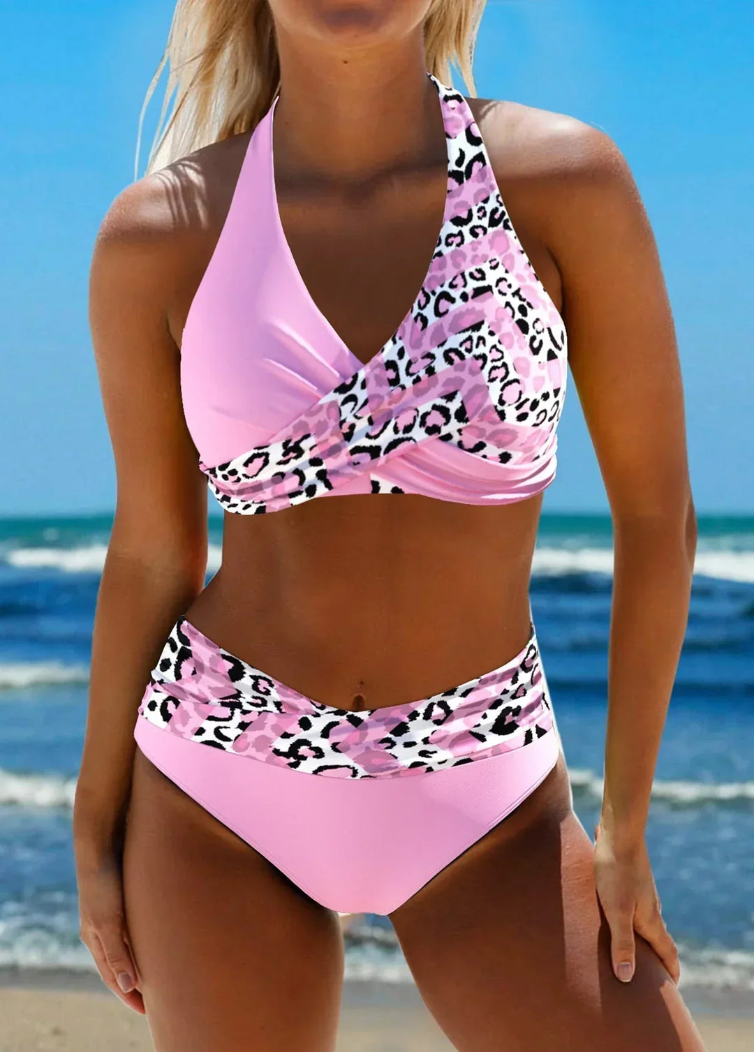 Elnora | Bikini elegante de estilo cruzado